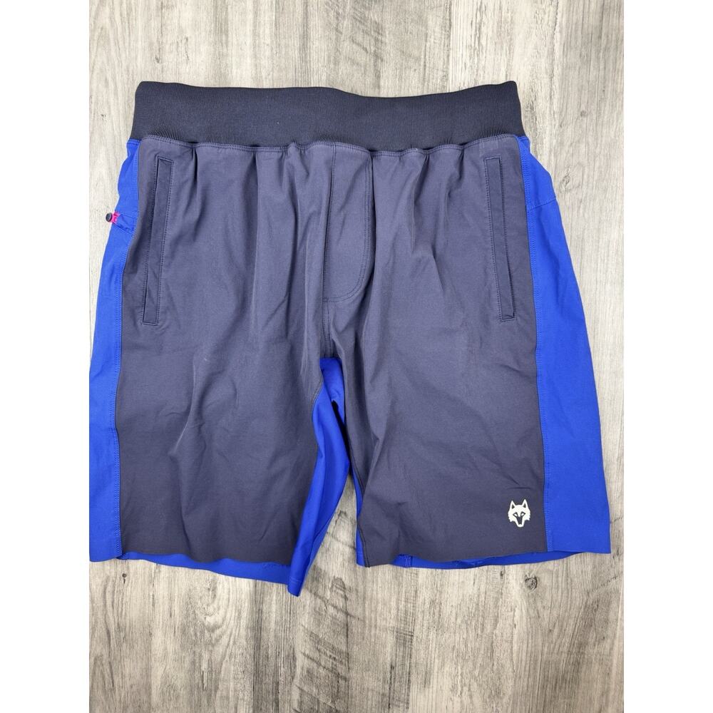 Grayson Men’s Elastic Navy Blue Shorts Size Medium